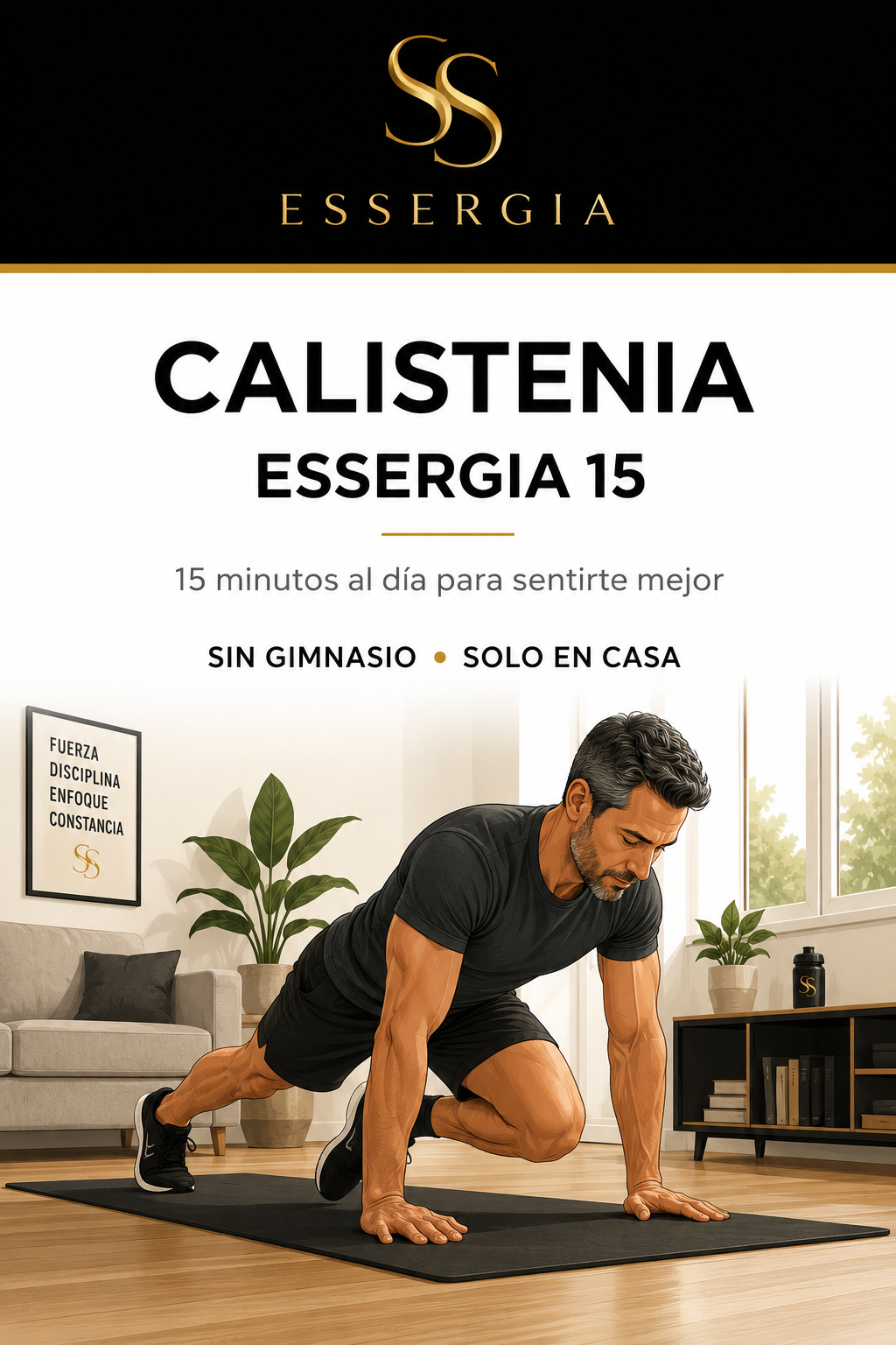 Calistenia ESSERGIA 15 – Programa de 30 días para entrenar en casa